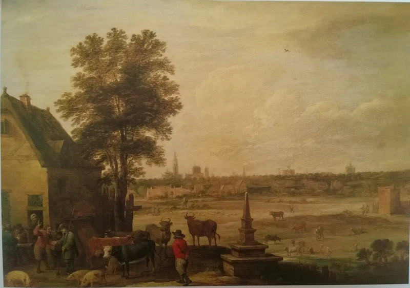 Berger dans une auberge - David Teniers il Giovane