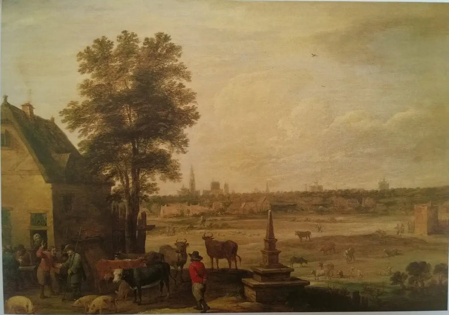 Berger dans une auberge - David Teniers il Giovane