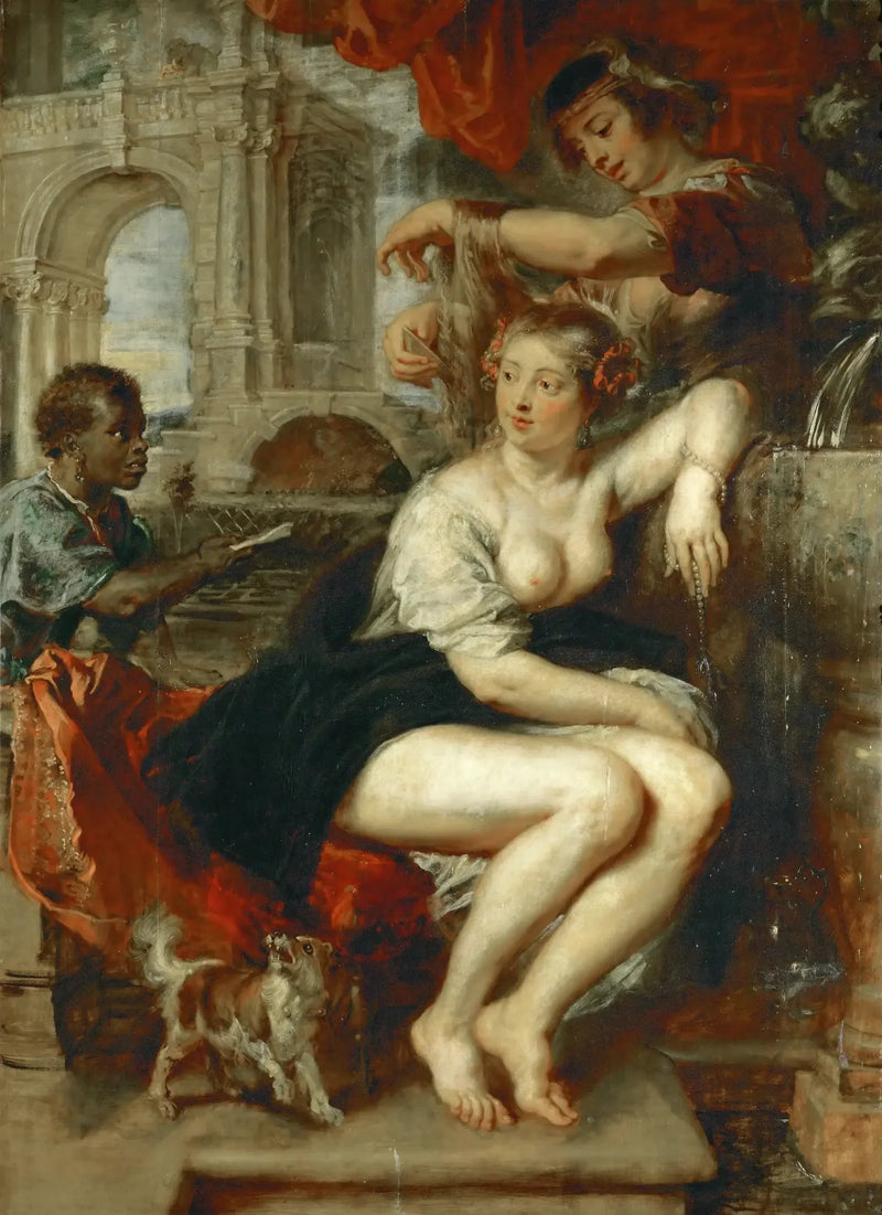 Bethsabée alla fontana - Peter Paul Rubens