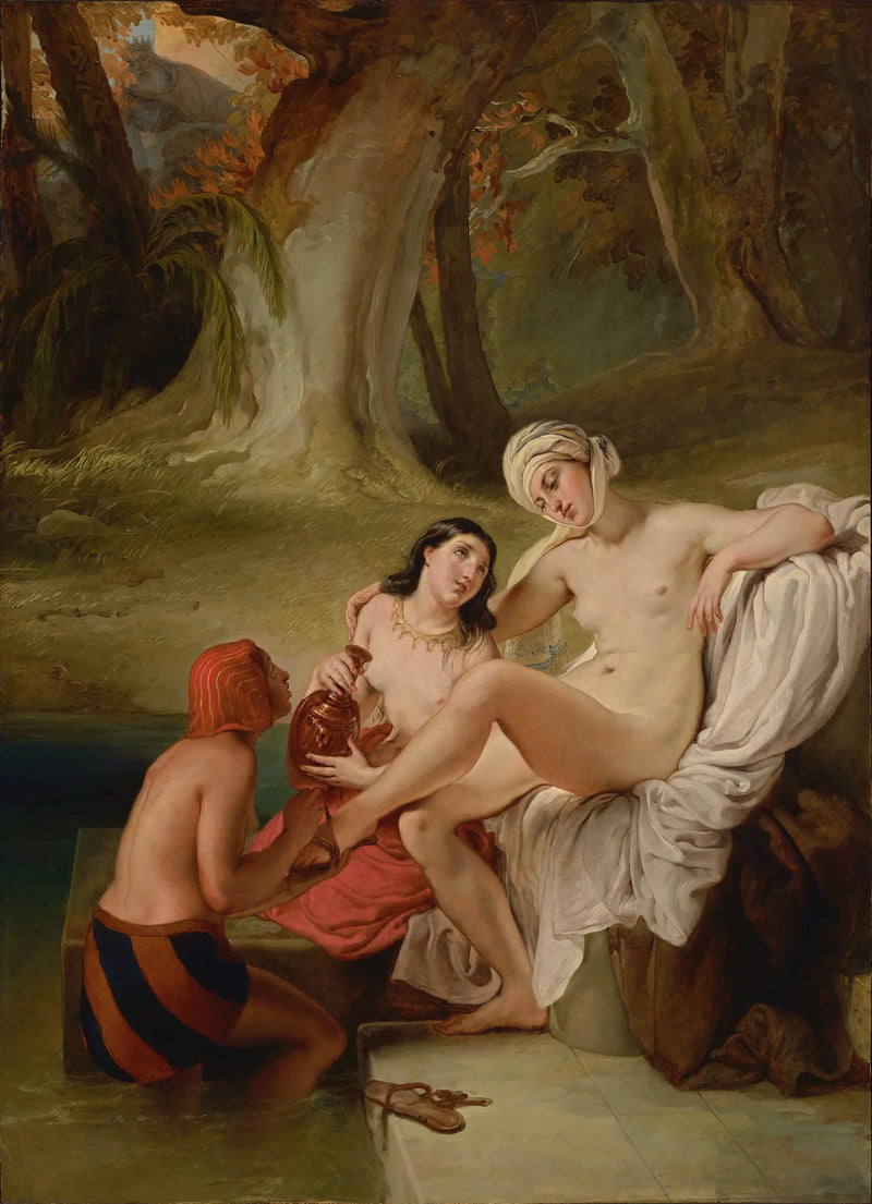 Bethsabée al bagno - Francesco Hayez