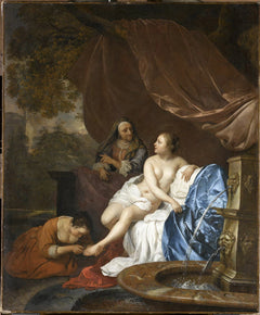 Betsabea nella vasca da bagno - Jacob Van Loo