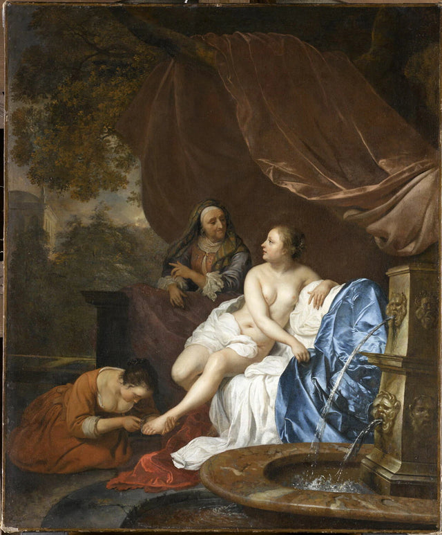 Betsabea nella vasca da bagno - Jacob Van Loo