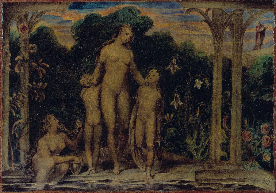 Bethsabée al bagno - William Blake