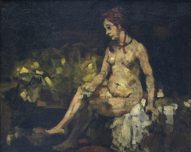 Bethsabée, da Rembrandt - Paul Cézanne