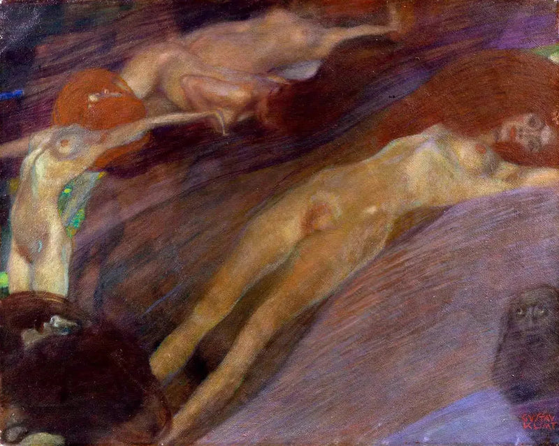 Acqua in movimento - Gustav Klimt