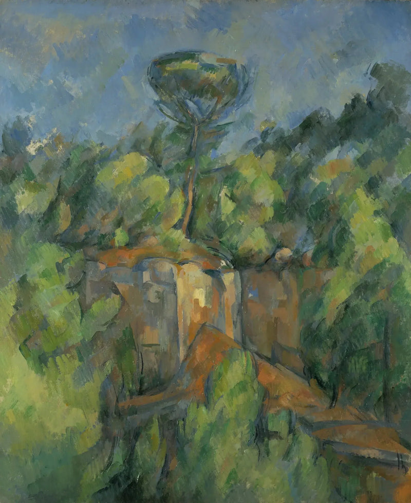 Cava di Bibémus - Paul Cézanne