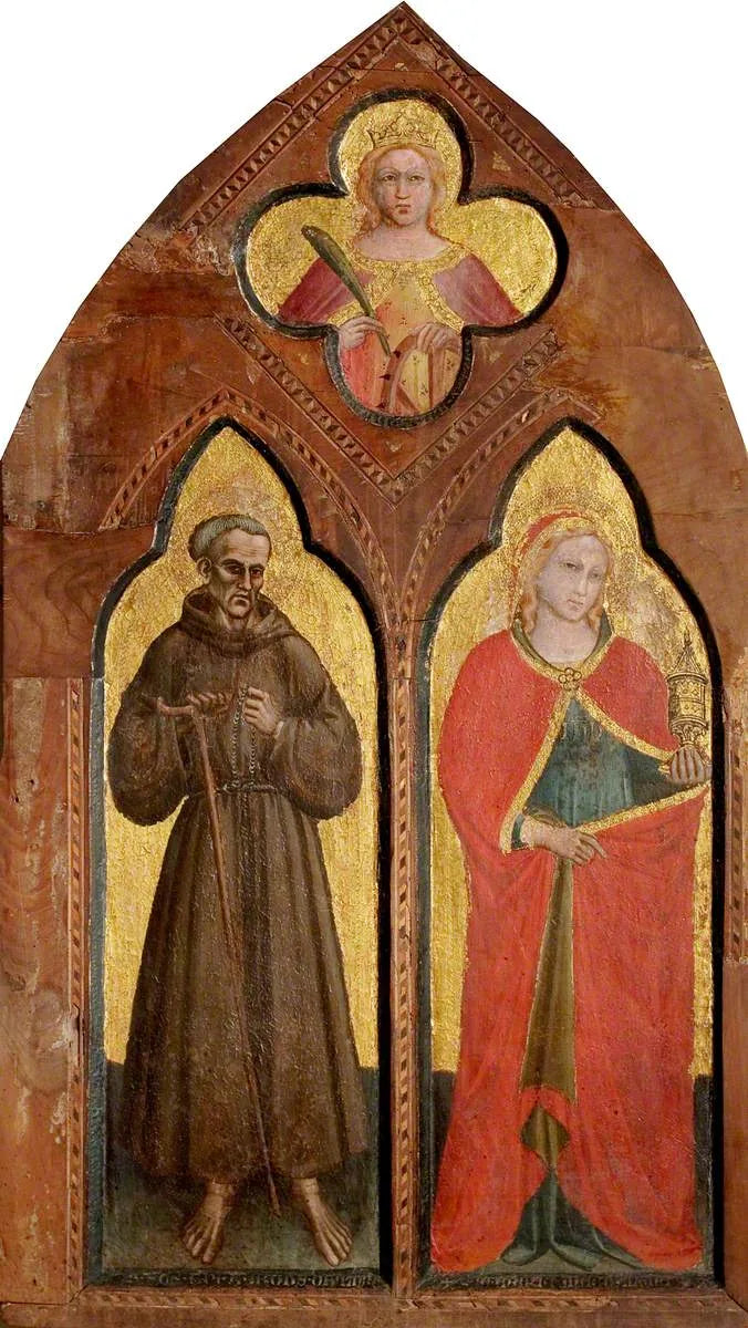 Beato Gerardo di Villamagna e Santa Maria Maddalena con Santa Caterina d'Alessandria - Spinello Aretino