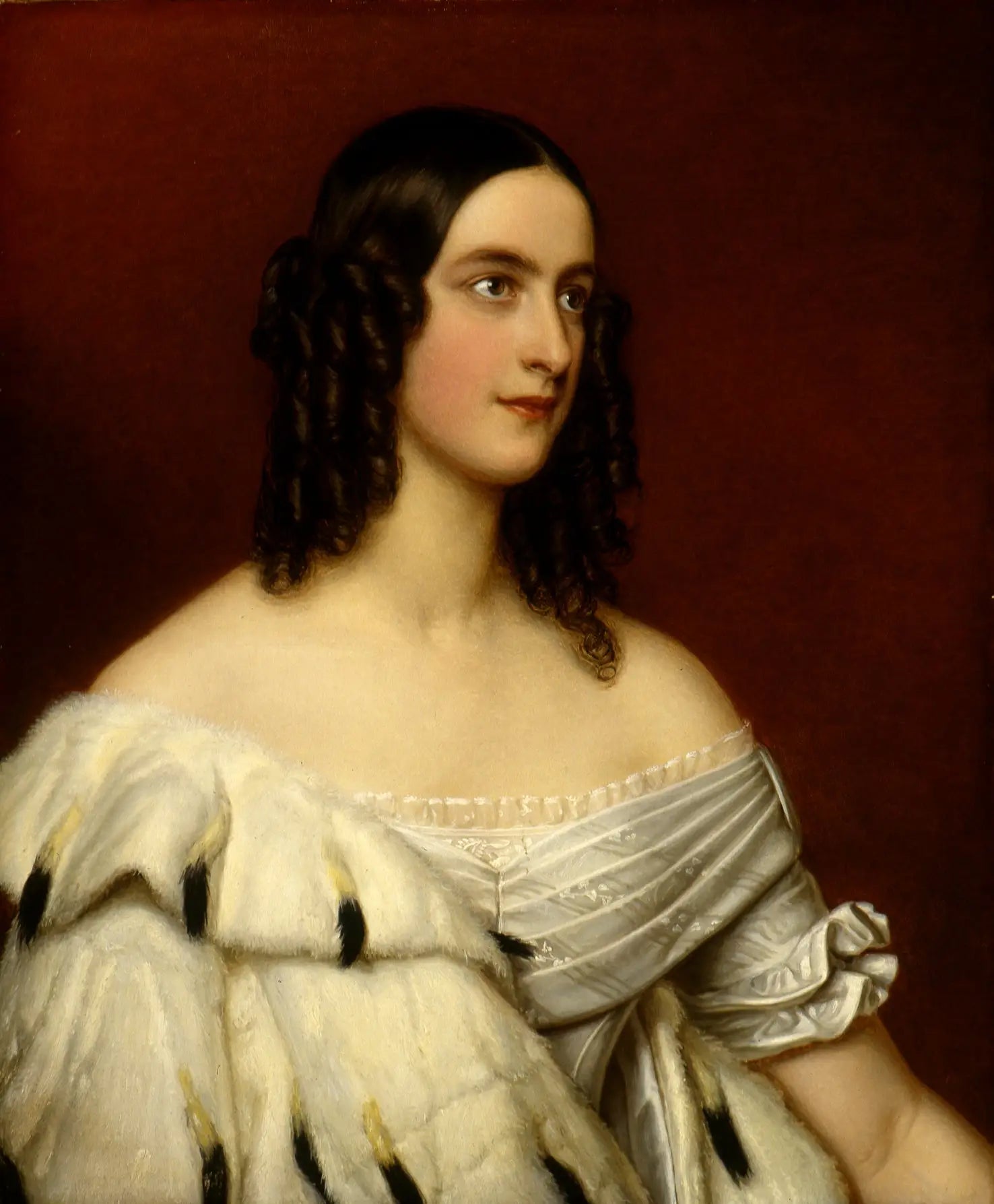Bildnis der Caroline Prinzessin zu Oettingen-Wallerstein - Joseph Karl Stieler image 1 reproduction réalisée par Alpha Reproduction