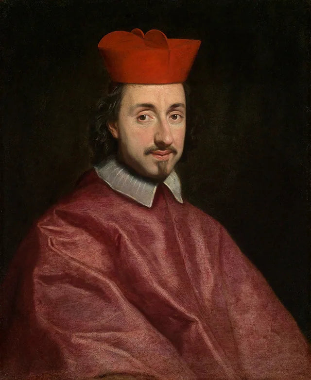 Bildnis des Kardinals Paluzzo Paluzzi degli Albertoni - Giovanni Battista Gaulli image 1 reproduction de peinture à l’huile