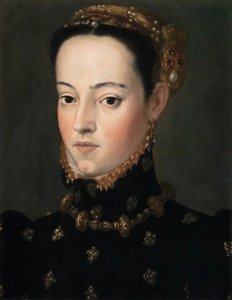 Ritratto di un'arciduchessa (Arciduchessa Elena o Barbara?) - Giuseppe Arcimboldo