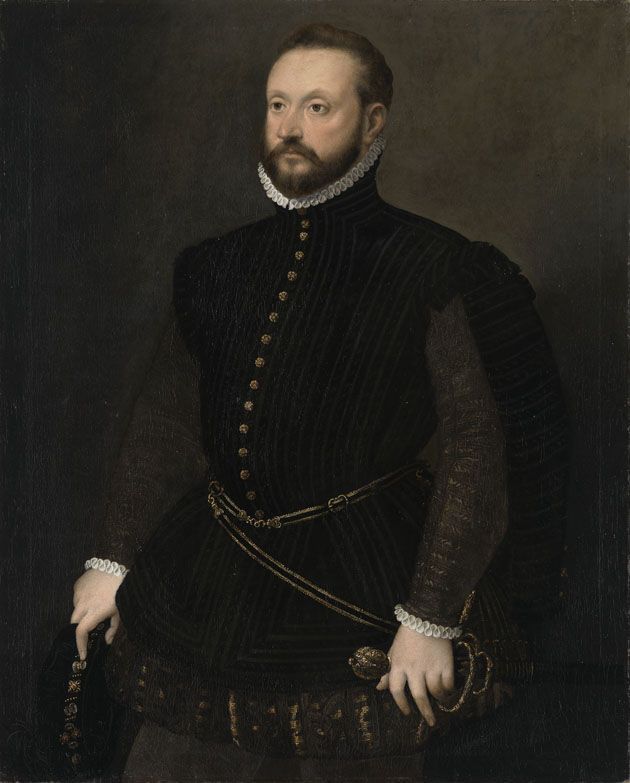 Bildnis eines Mannes - Giovanni Battista Moroni image 1 copie peinte à la main à l’huile