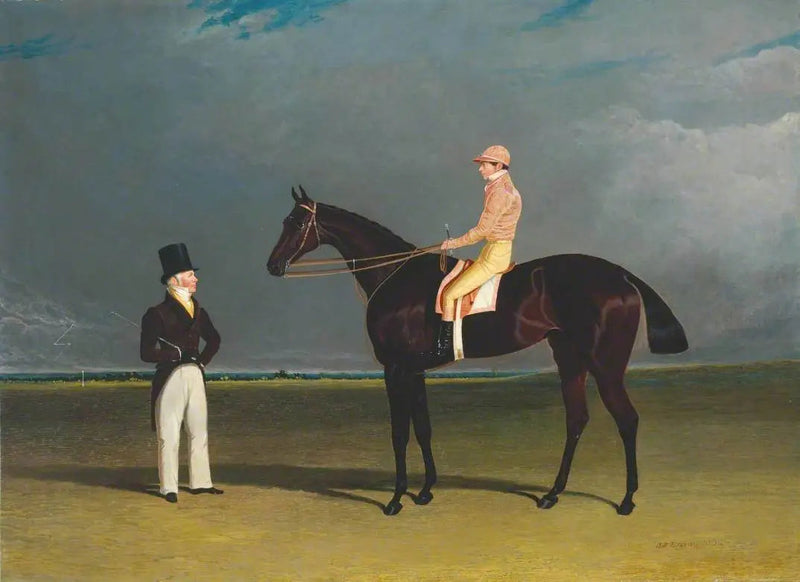 Birmingham con Patrick Conolly Up e il suo proprietario, John Beardsworth - John Frederick Herring, Sr.