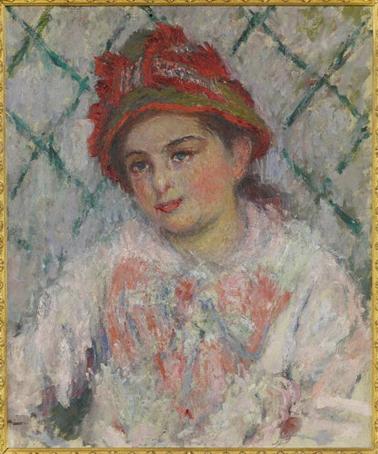 Blanche Hoschedé bambino W619 - Claude Monet