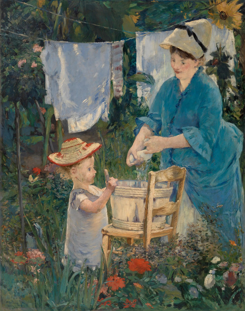 Lavanderia (Il Lino) - Édouard Manet