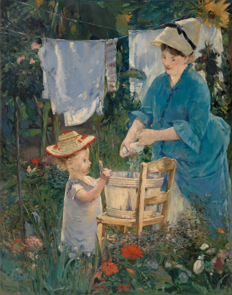 Lavanderia (Il Lino) - Édouard Manet
