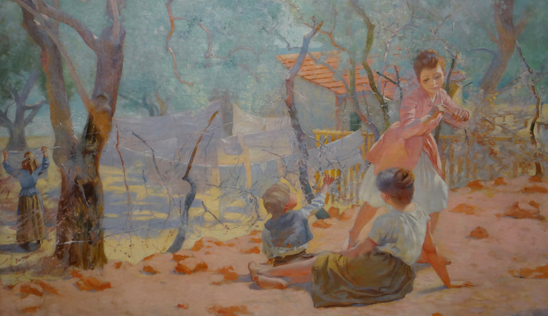 Lavandaie in Provenza - Henri-Edmond Cross