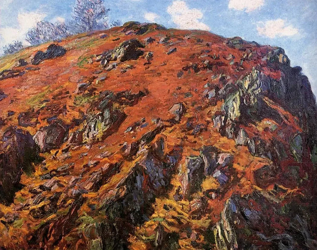 Il Blocco, studio delle rocce nella Creuse W1228 - Claude Monet