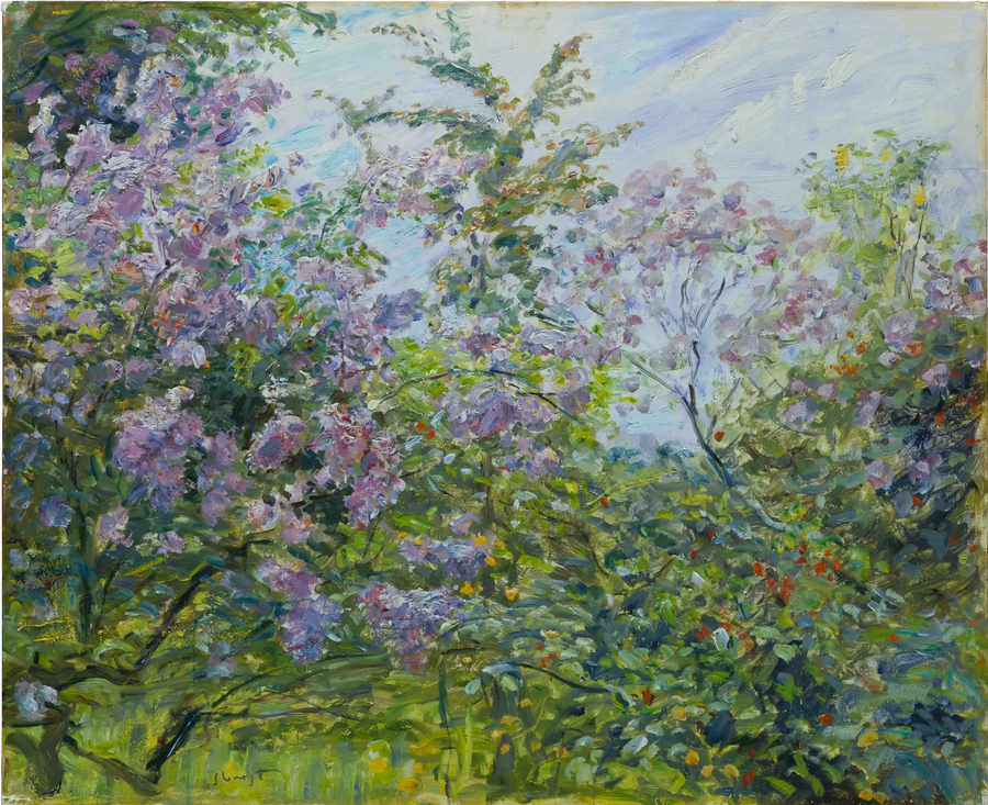Lillà in fiore - Max Slevogt