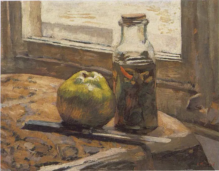 Barattolo di sottaceti e mele - Édouard Vuillard
