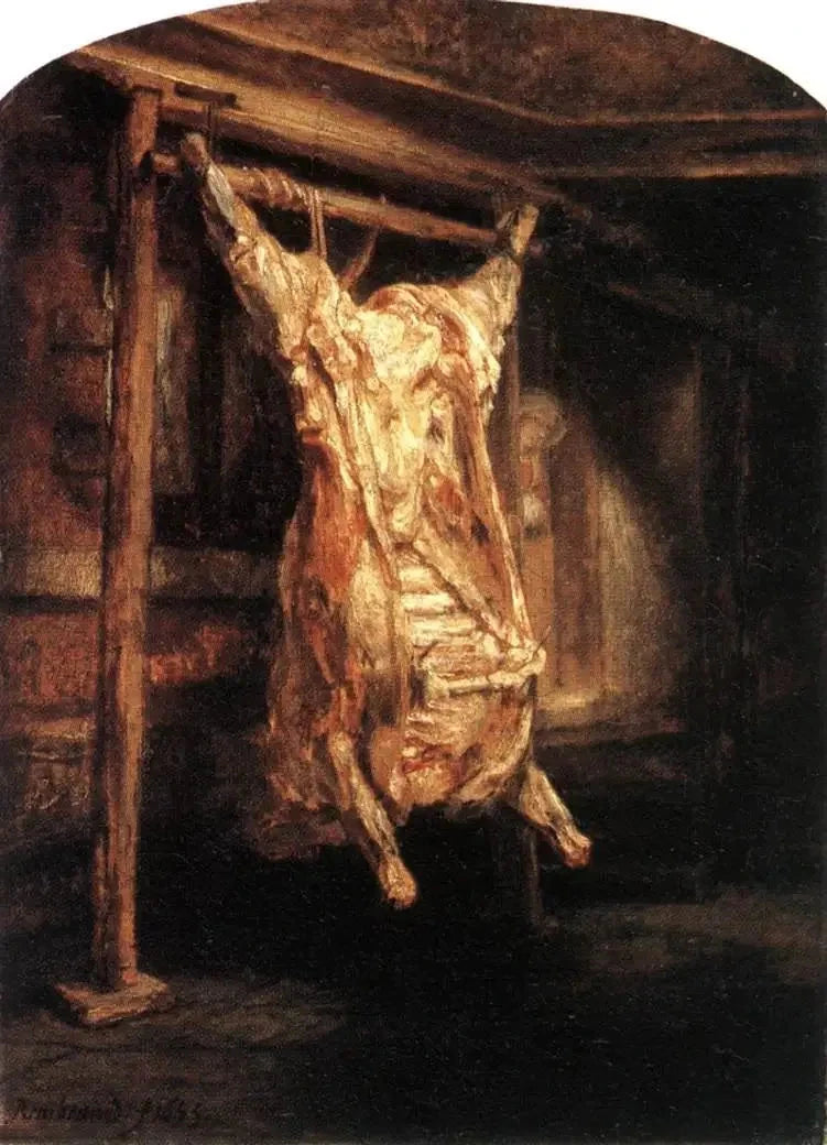 Il Bue scorticato - Rembrandt