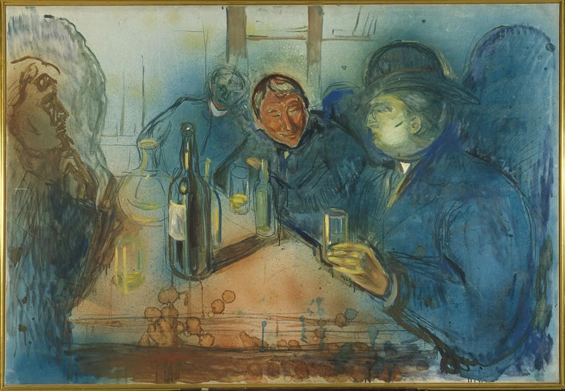 Bohémiens di Kristiania - Edvard Munch