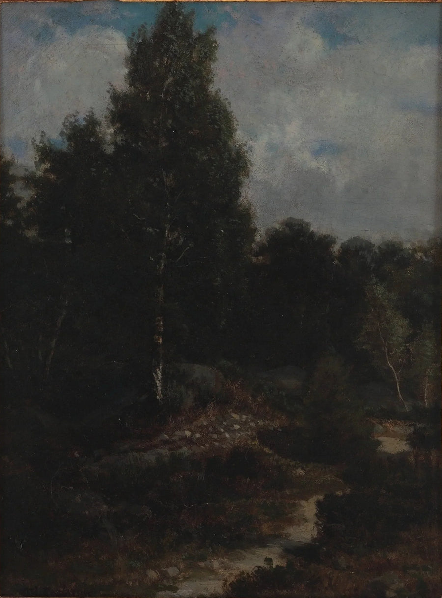 Il bosco di Fontainebleau – Théodore Rousseau