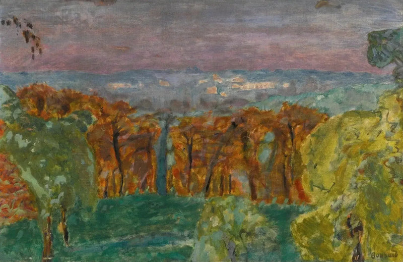 Legno in Autunno - Pierre Bonnard