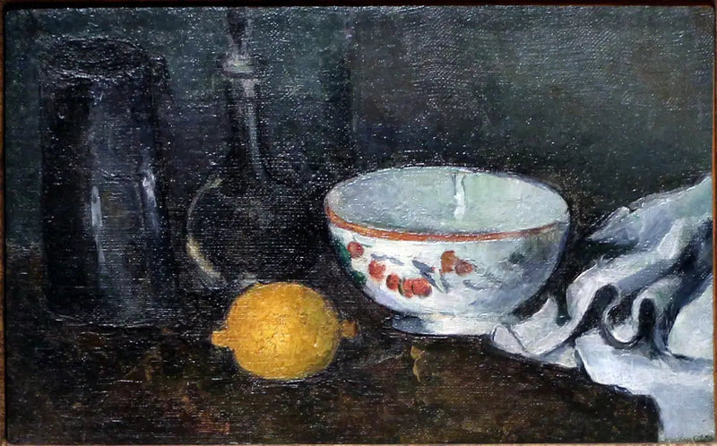 Scatola di latte e limone, I - Paul Cézanne