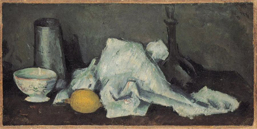 Scatola di latte e limone, II - Paul Cézanne