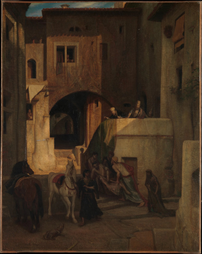 Le Bon Samaritain - Alexandre-Gabriel Decamps