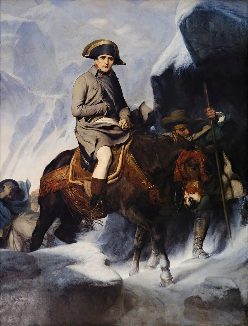 Bonaparte che attraversa le Alpi - Paul Delaroche