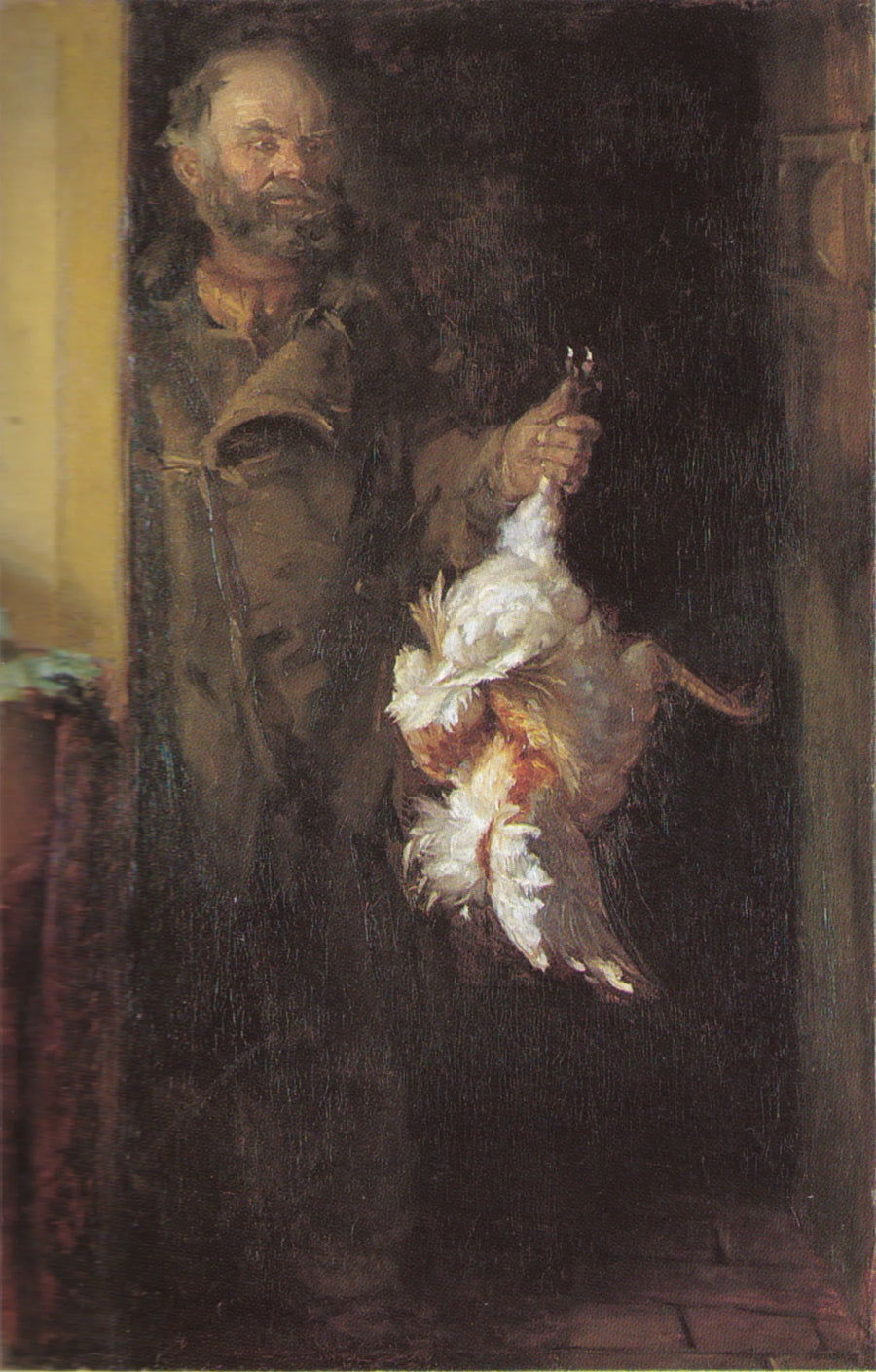 Bonatzi con il gallo - Anna Ancher