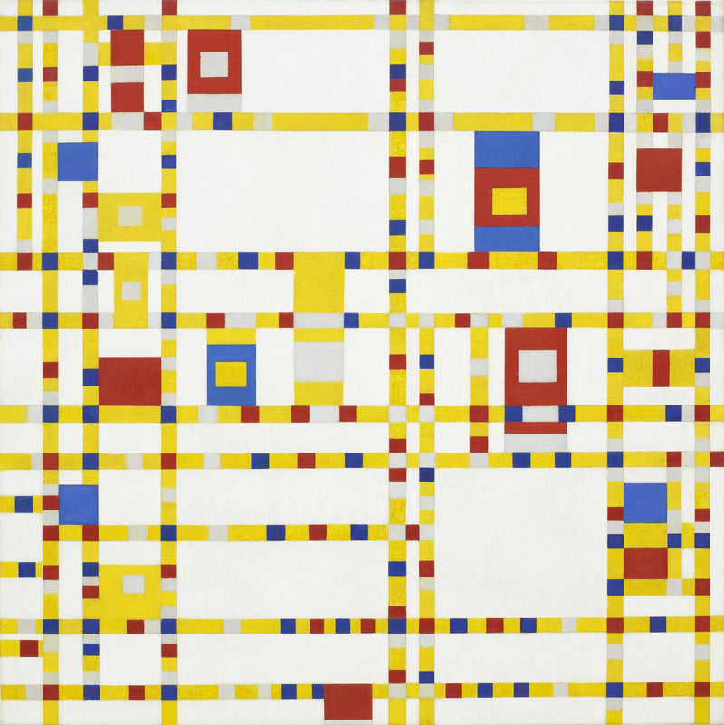 Boogie-Woogie di Broadway - Piet Mondrian
