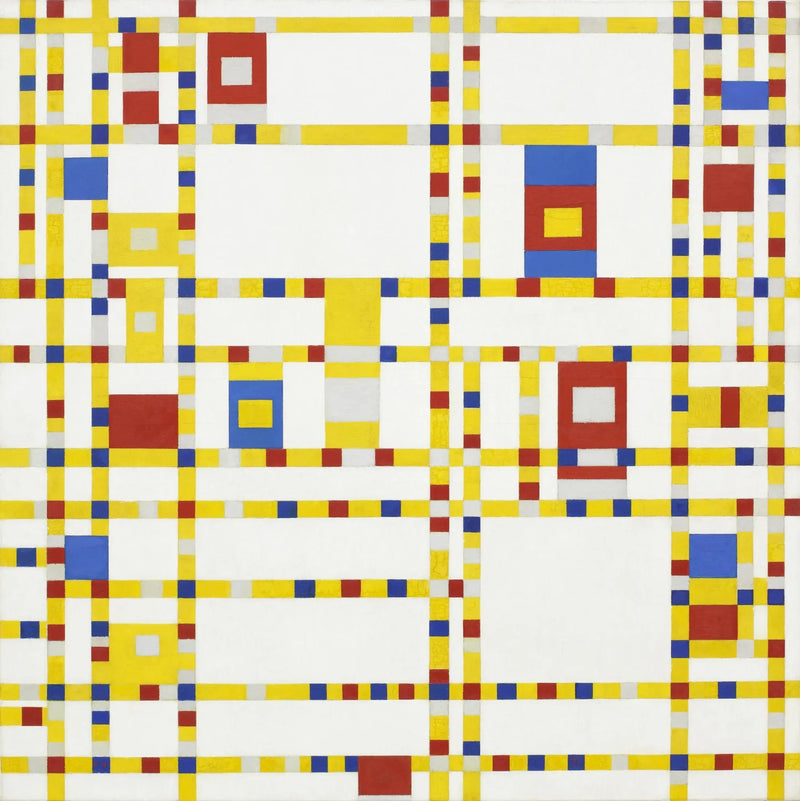 Boogie-Woogie di Broadway - Piet Mondrian