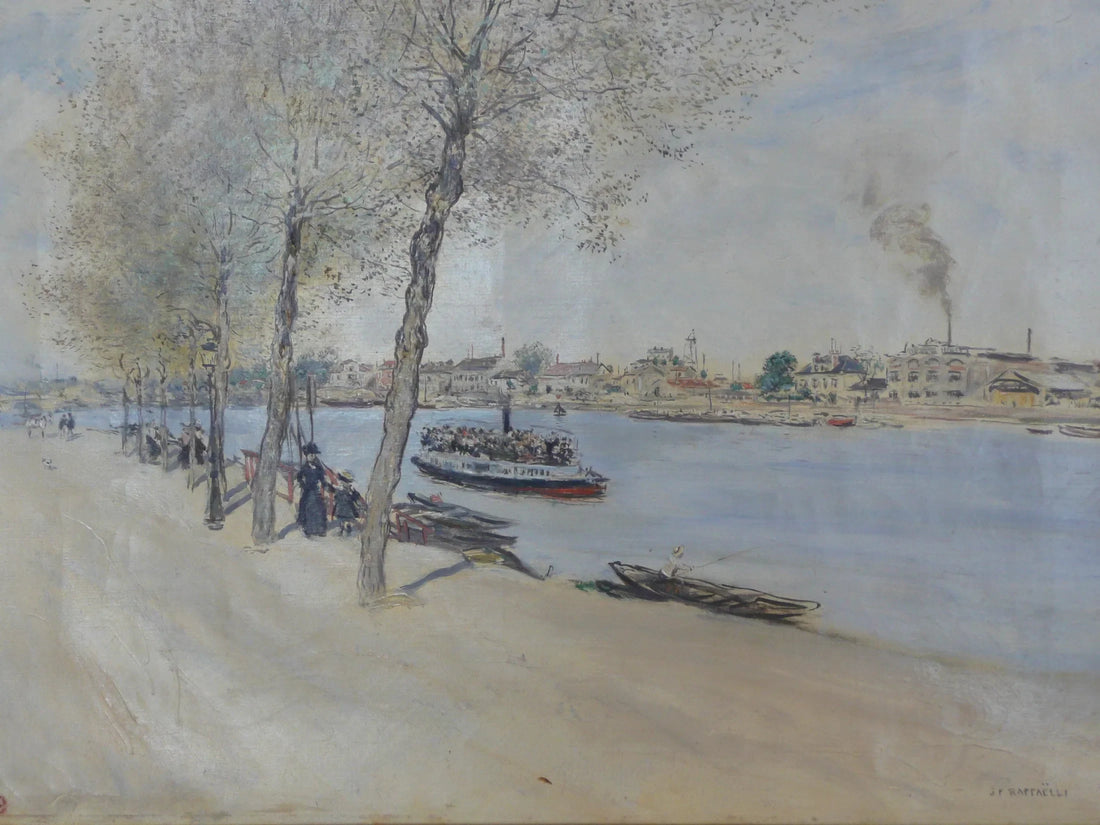 In riva al mare in primavera - Jean-François Raffaello
