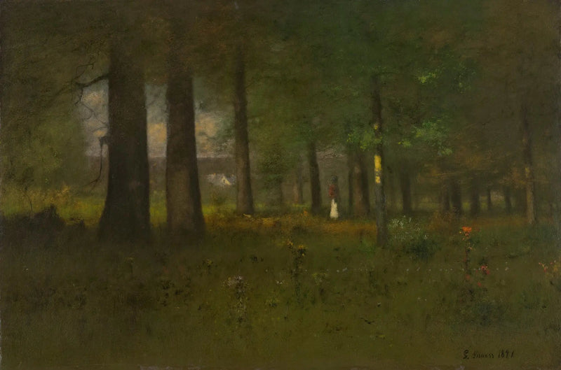 Bordo della foresta - George Inness