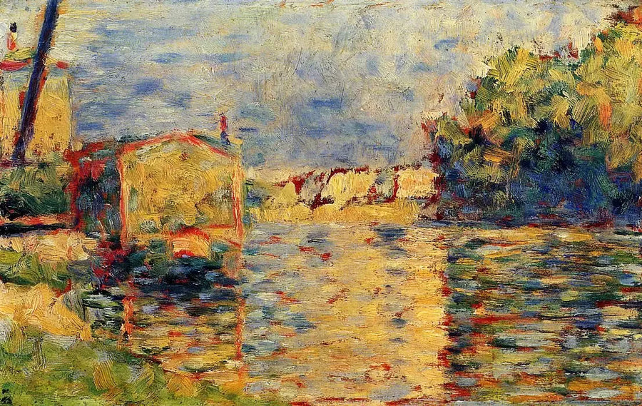 Bordo del fiume - Georges Seurat