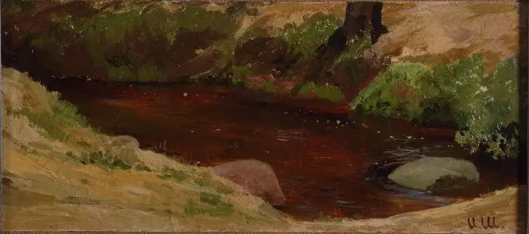 bordo del fiume - Ivan Chichkine