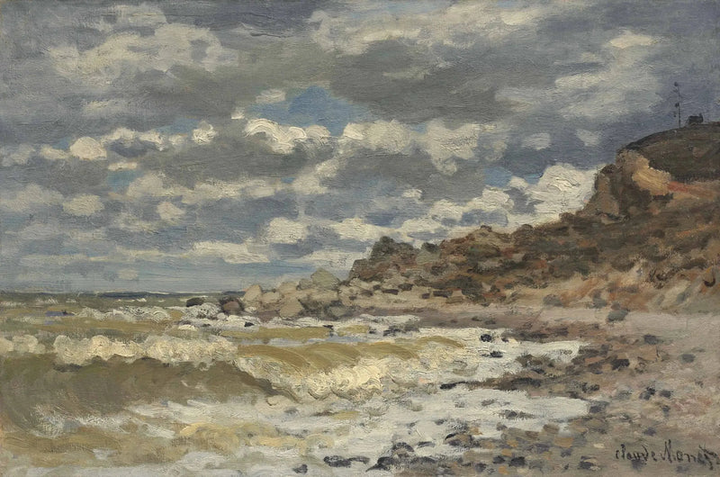 Litorale a Sainte-Adresse - Claude Monet
