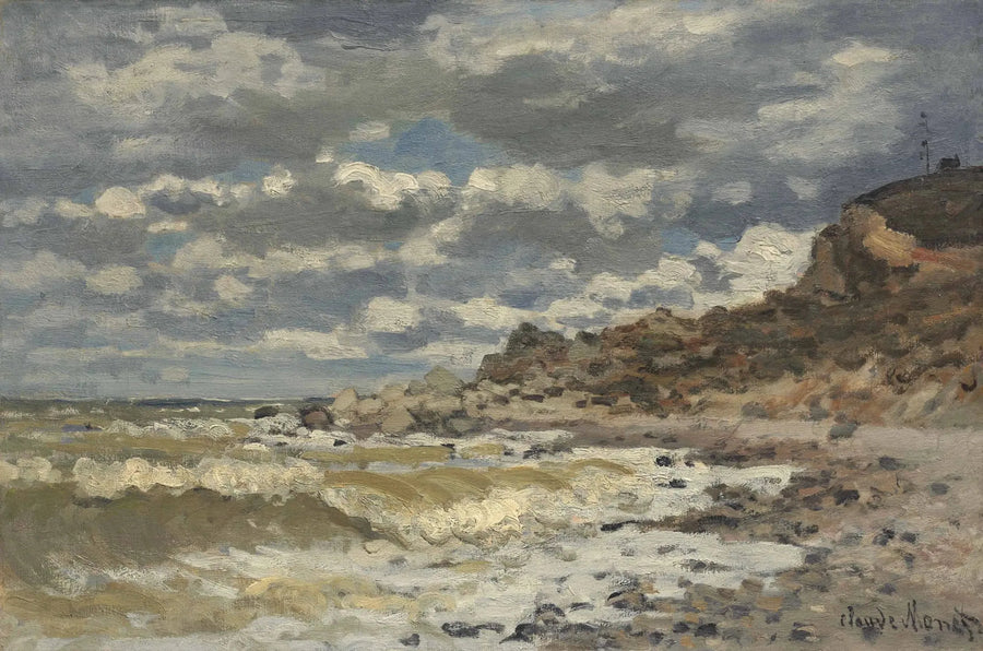 Litorale a Sainte-Adresse - Claude Monet
