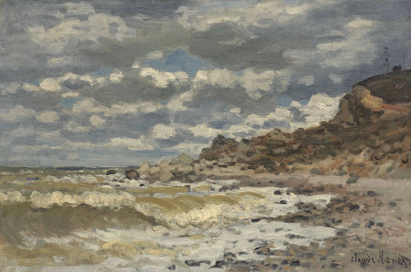 Litorale a Sainte-Adresse - Claude Monet