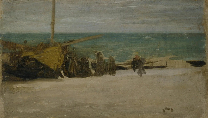 Bordo mare: grigio e nero - James Abbott McNeill Whistler