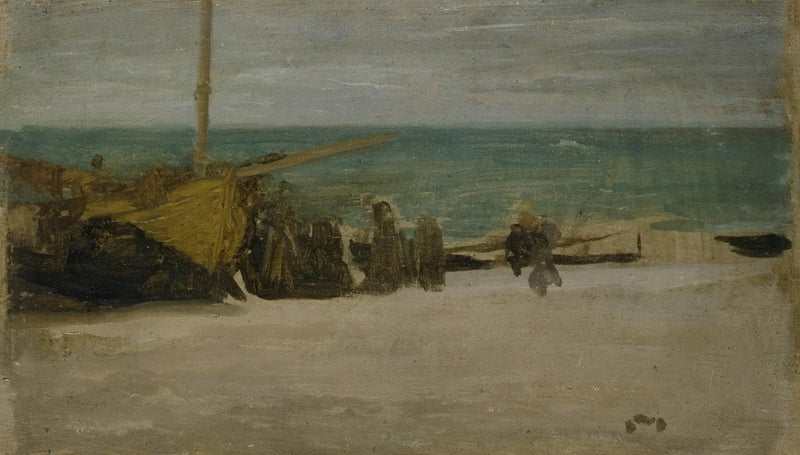 Bordo mare: grigio e nero - James Abbott McNeill Whistler