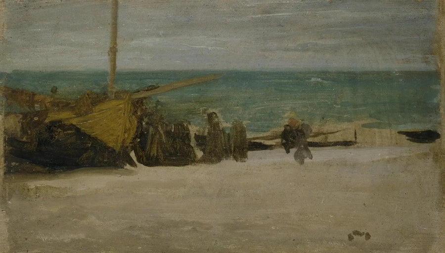 Bordo mare: grigio e nero - James Abbott McNeill Whistler