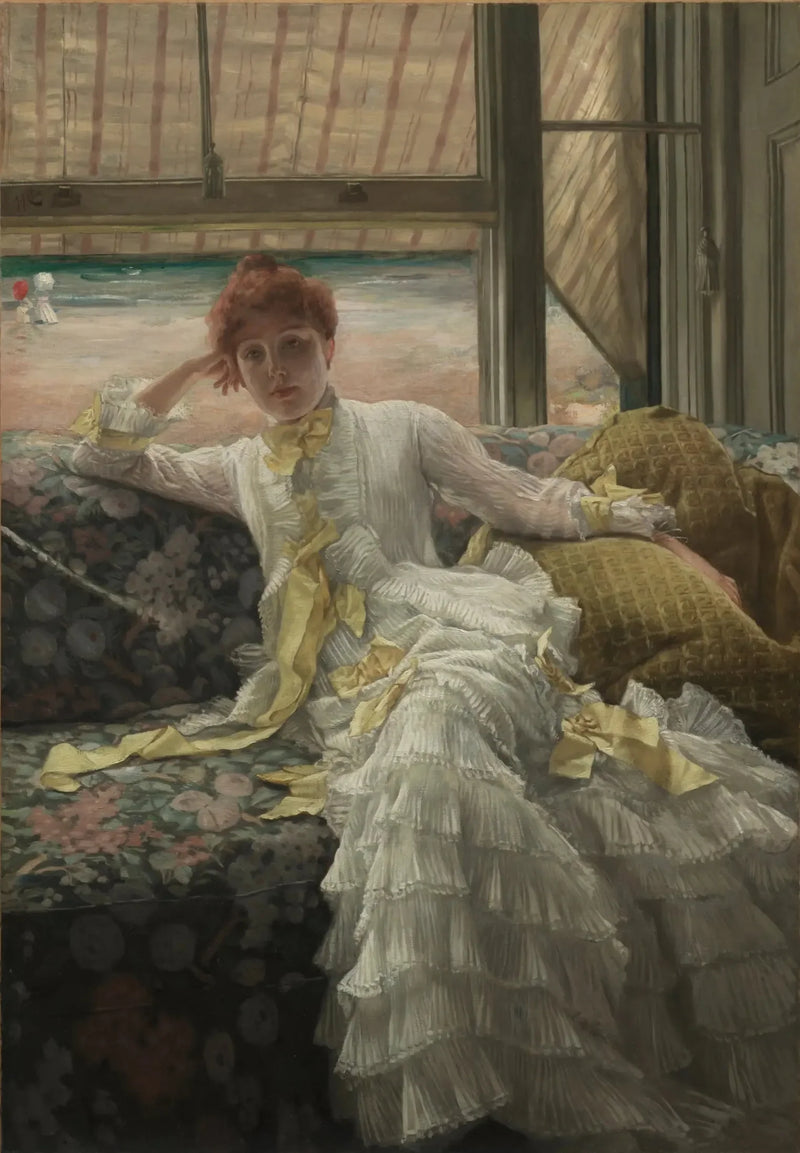 Bord de mer (luglio : campione di un ritratto) - James Tissot
