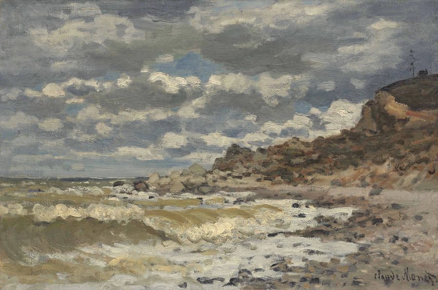 Mare a Sainte-Adresse W113 - Claude Monet