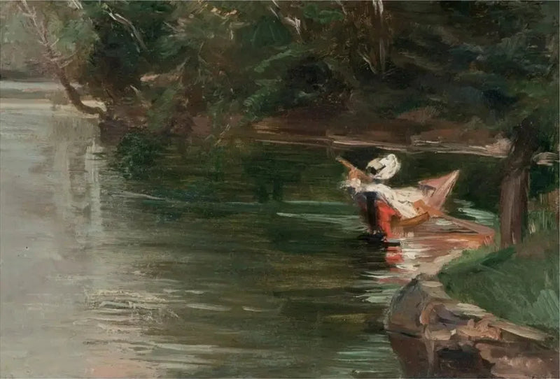 Bordi dell'Yerres - Gustave Caillebotte