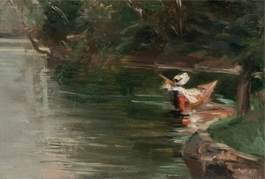 Bordi dell'Yerres - Gustave Caillebotte