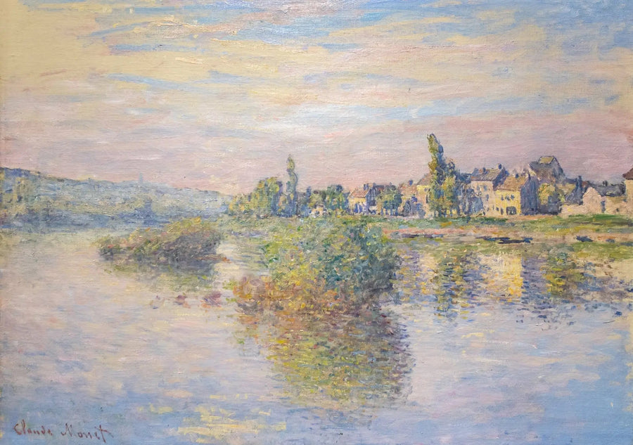 Bordi della Senna a Lavacourt - Claude Monet