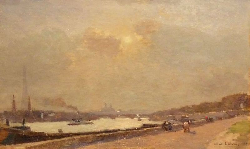 Rive della Senna, Cours la Reine - Albert Lebourg